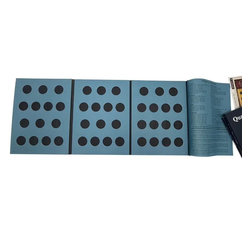 Whitman Washington Quarter Coin Folder 9044 - 43 Openings per Album